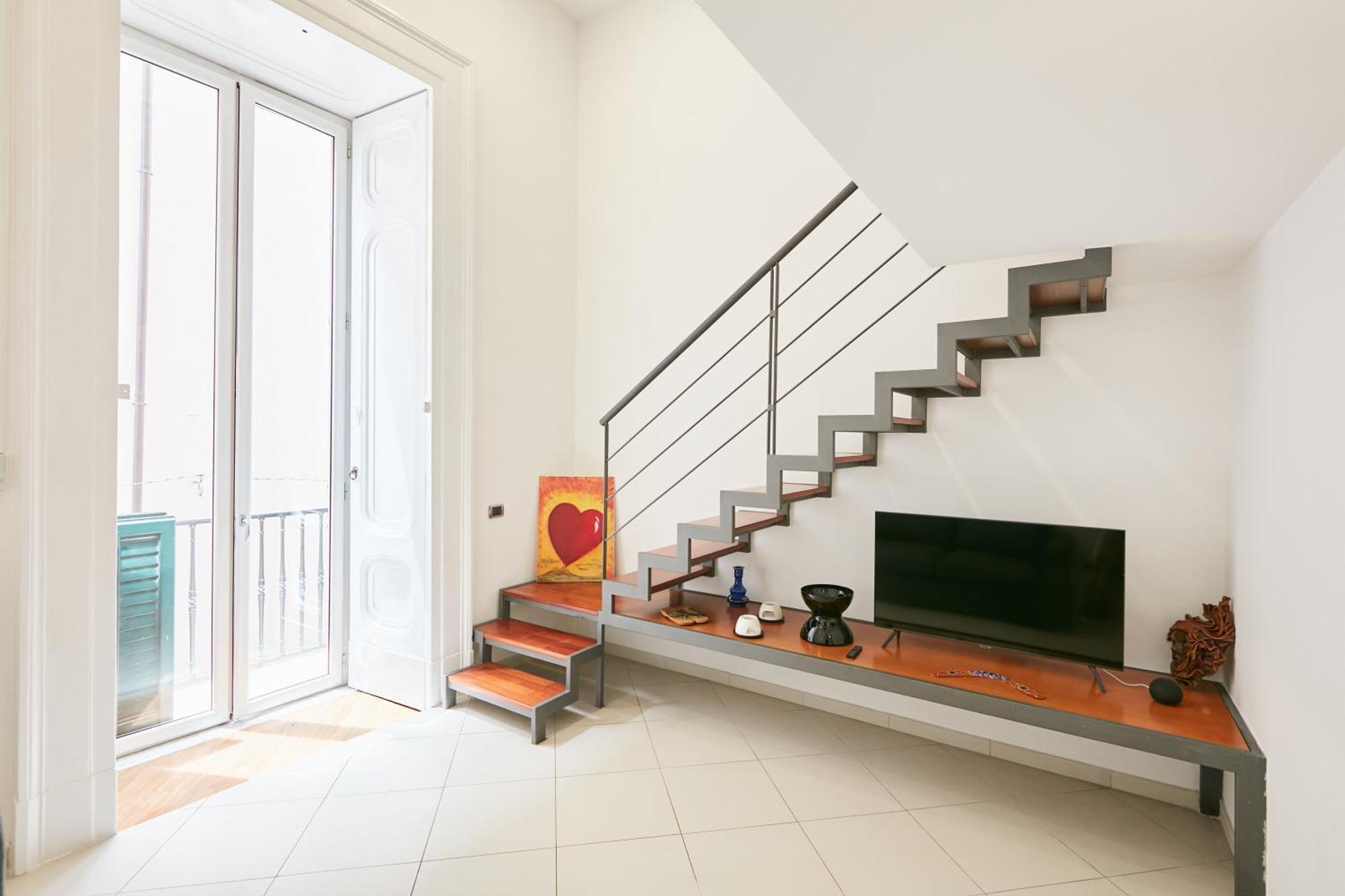 Design & Studio Duplex At National Museum Naples Exterior photo